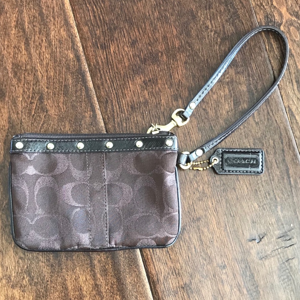 Coach wristlet